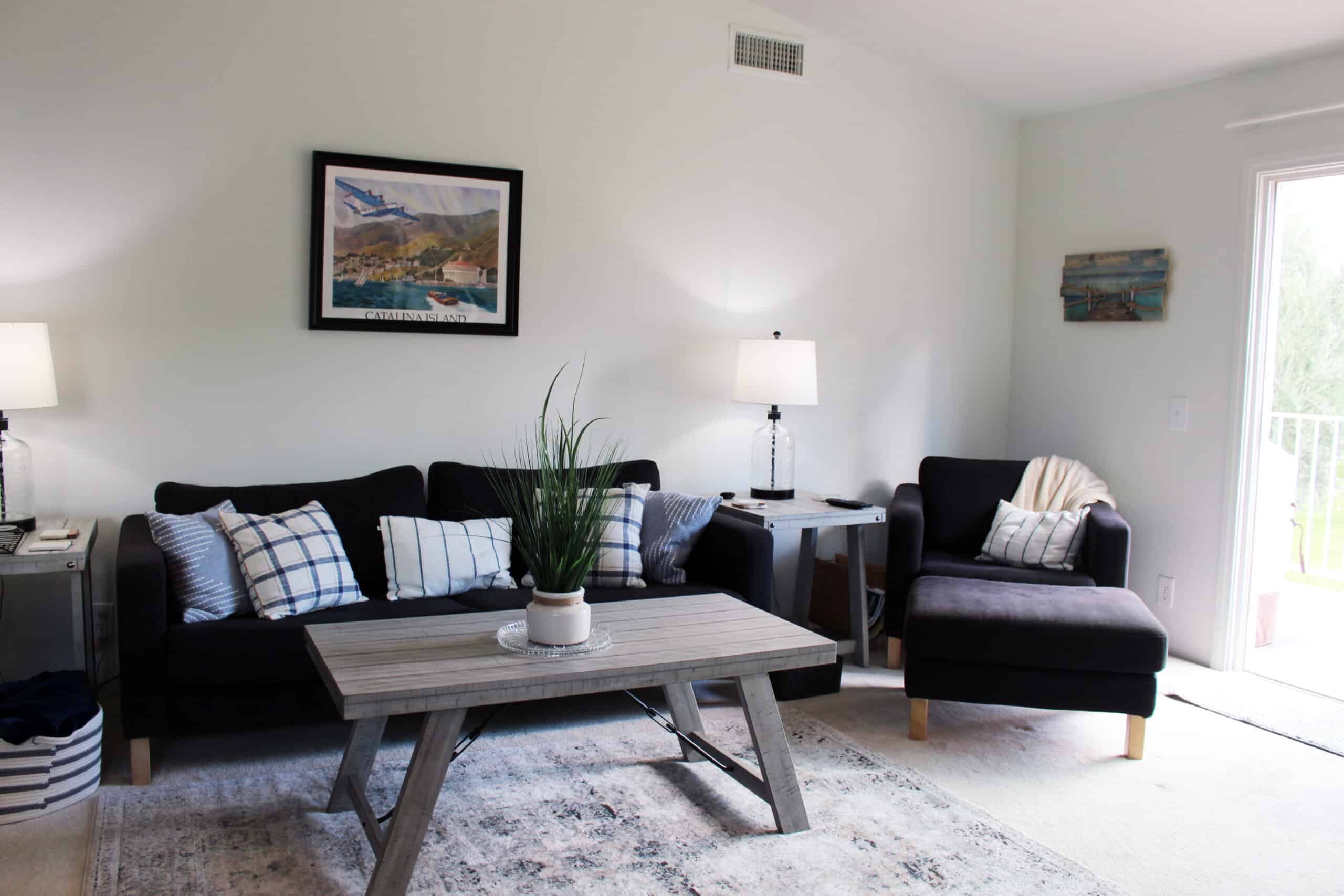 Desert Falls living room before refresh