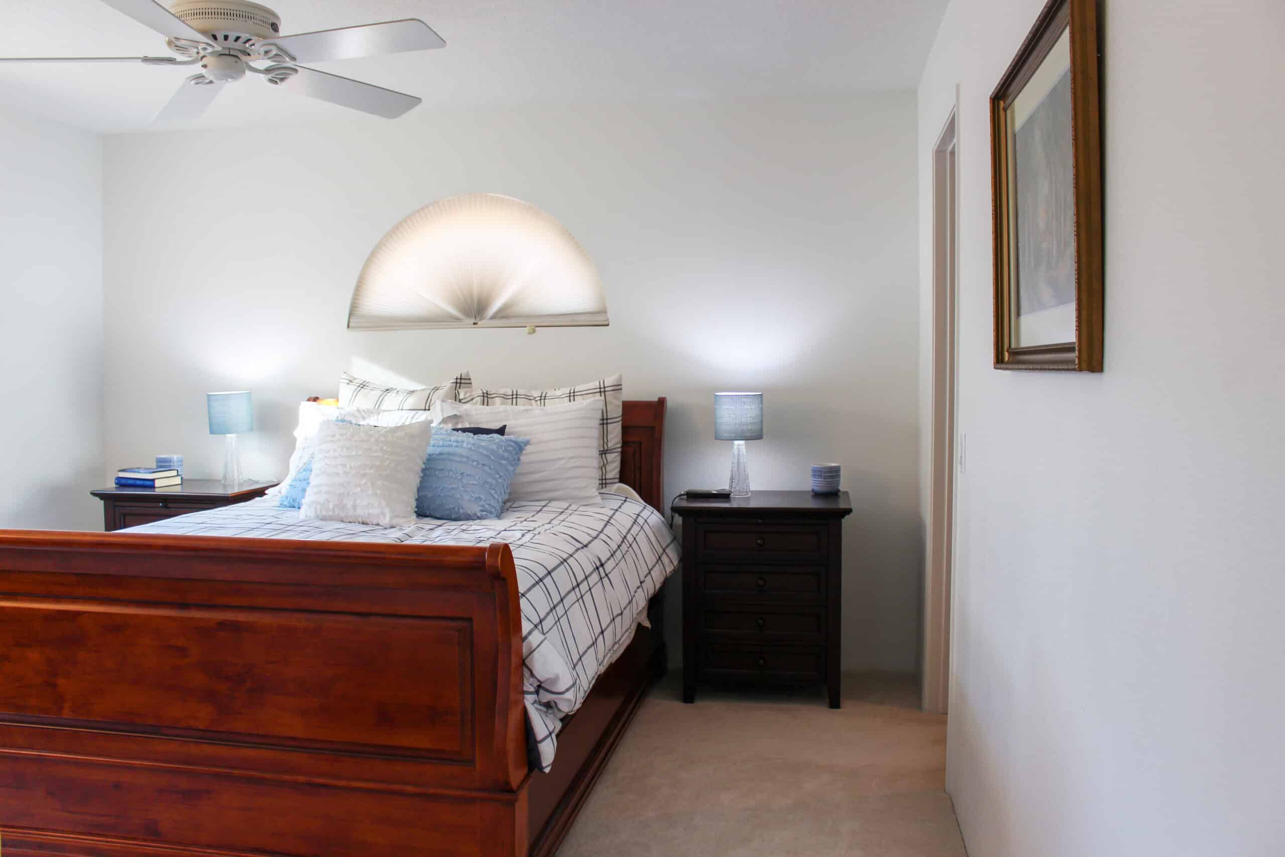 Desert Falls guest bedroom before refresh